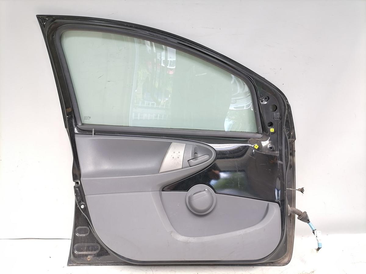 Toyota Aygo 1 original T&uuml;r vorn links 211 Schwarz 5-T&uuml;rer Rohbau Bj.2006